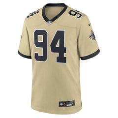 Cameron Jordan Gameday Golds Alternate Game Player Jersey - New Orleans Saints Jerseys