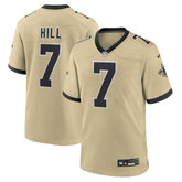 Taysom Hill Gameday Golds Alternate Game Player Jersey - New Orleans Saints Jerseys