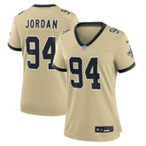 Cameron Jordan Women's Gameday Golds Alternate Game Player Jersey - New Orleans Saints Jerseys