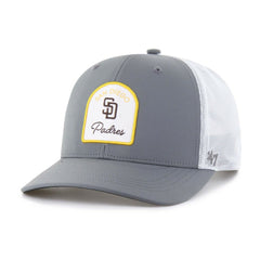 Gray San Diego Padres '47 Gimmie Golf Trucker Adjustable Hat