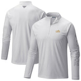 Columbia Cleveland Cavaliers Terminal Tackle Raglan Omni-Shade Quarter-Zip Jacket sale