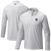Columbia Golden State Warriors Terminal Tackle Raglan Omni-Shade Quarter-Zip Jacket sale