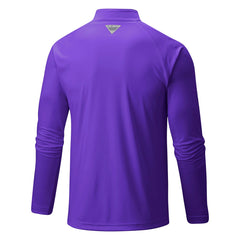 Columbia Sacramento Kings Terminal Tackle Raglan Omni-Shade Quarter-Zip Jacket