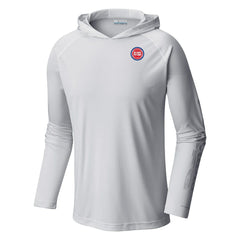 Columbia Detroit Pistons Terminal Tackle Long Sleeve Hoodie T-Shirt sale