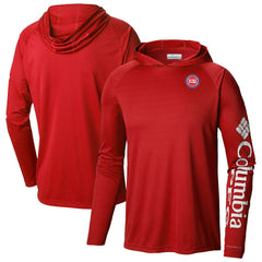 Columbia Detroit Pistons Terminal Tackle Long Sleeve Hoodie T-Shirt sale