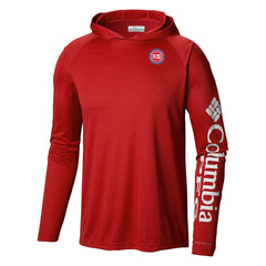 Columbia Detroit Pistons Terminal Tackle Long Sleeve Hoodie T-Shirt sale