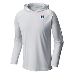 Columbia Washington Wizards Terminal Tackle Long Sleeve Hoodie T-Shirt