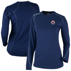 Columbia Washington Wizards Women's Omni-Wick Shotgun Pullover Top