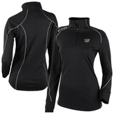 Columbia Brooklyn Nets Women's Omni-Wick Shotgun 2.0 Quarter-Zip Pullover Top