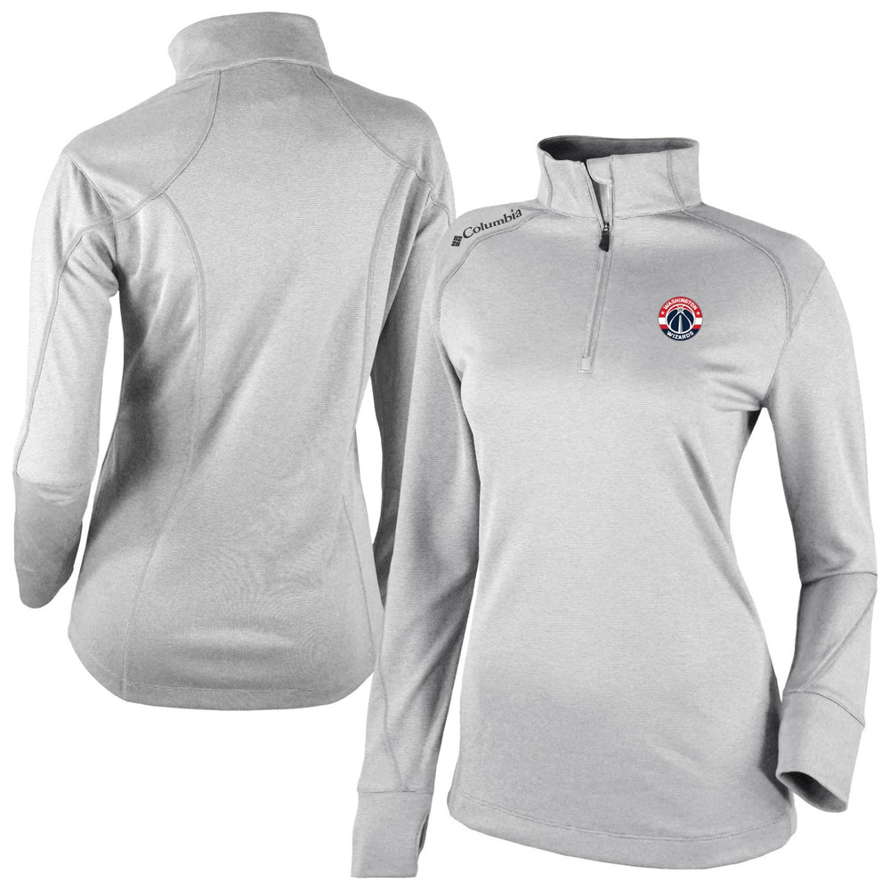 Columbia Washington Wizards Women's Omni-Wick Shotgun 2.0 Quarter-Zip Pullover Top
