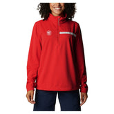 Columbia Atlanta Hawks Women's Skiff Guide Fleece Pullover Top