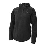 Columbia Brooklyn Nets Women's Sweater Weather Quarter-Snap Hoodie