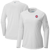 Columbia Detroit Pistons Women's Tidal Tee II Long Sleeve T-Shirt sale