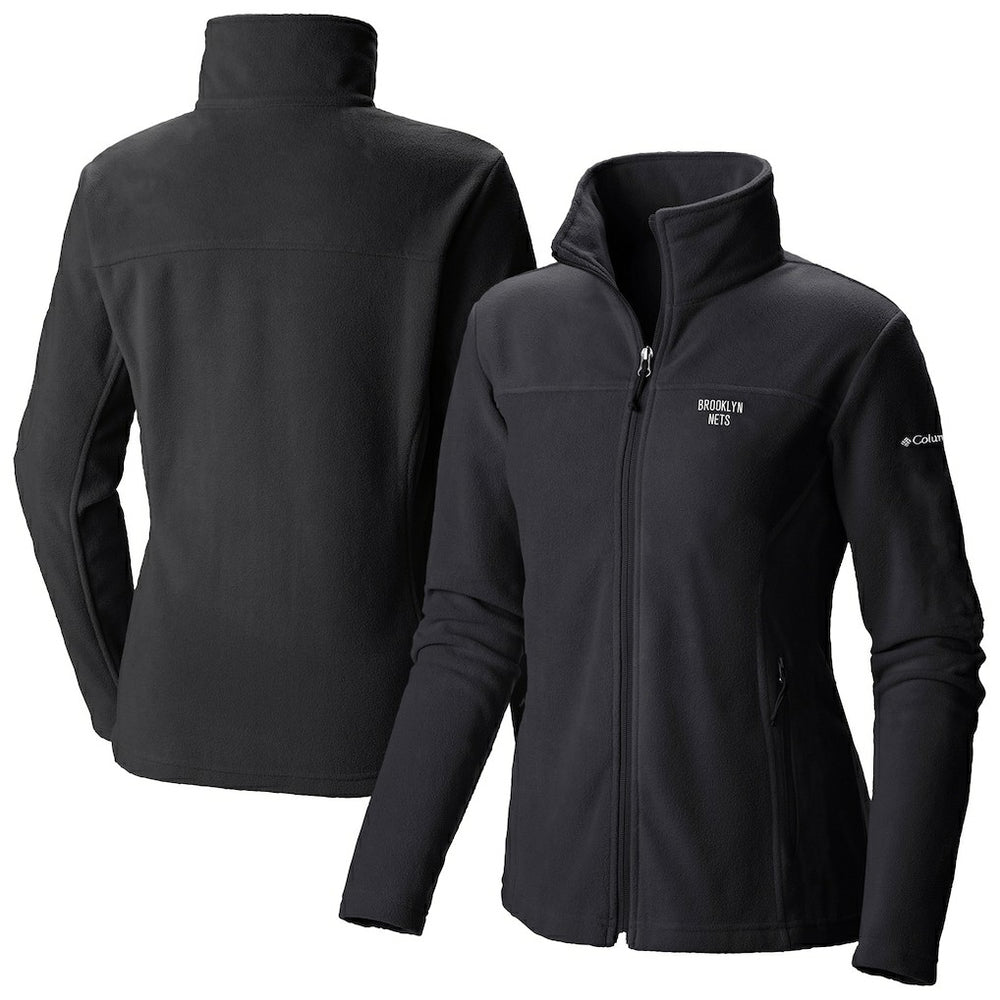 Columbia Brooklyn Nets Women's Give & Go II Fleece Full-Zip Jacket