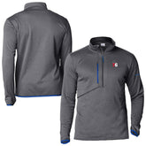 Columbia Philadelphia 76ers Park View Fleece Half-Zip Top