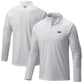 Columbia New Orleans Pelicans PFG Terminal Tackle Quarter-Zip Top