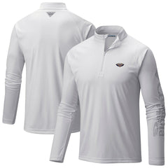Columbia New Orleans Pelicans PFG Terminal Tackle Quarter-Zip Top