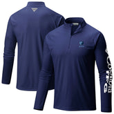 Columbia Memphis Grizzlies PFG Terminal Tackle Quarter-Zip Top