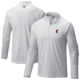 Columbia Miami Heat PFG Terminal Tackle Quarter-Zip Top