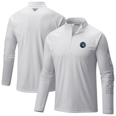 Columbia Minnesota Timberwolves PFG Terminal Tackle Quarter-Zip Top
