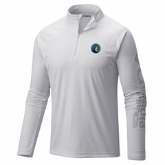 Columbia Minnesota Timberwolves PFG Terminal Tackle Quarter-Zip Top