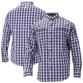 Columbia Los Angeles Lakers Super Tamiami Omni-Shade Long Sleeve Button-Down Shirt