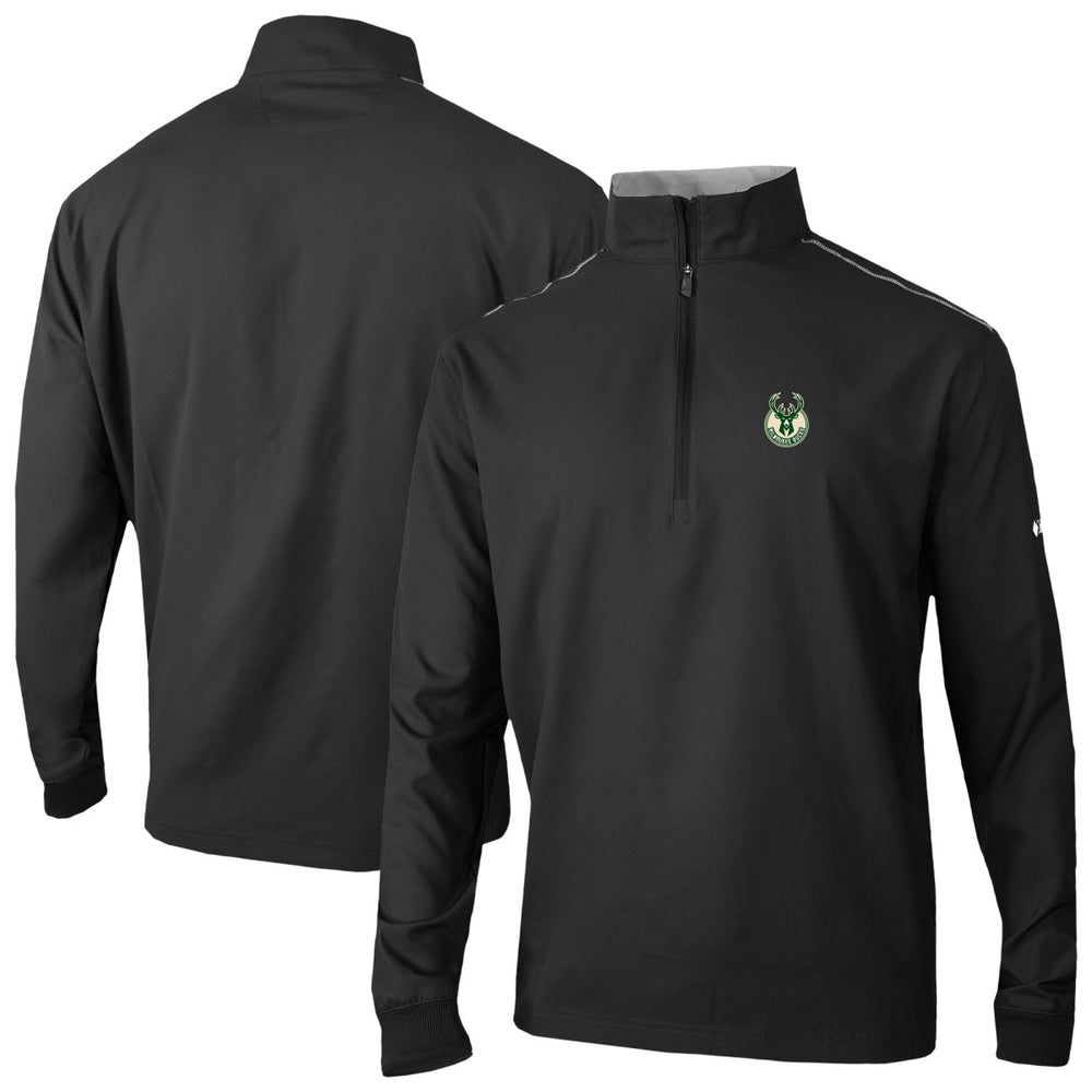 Columbia Milwaukee Bucks Omni-Wick Bogey's Paradise Quarter-Zip Top