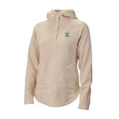 Columbia Milwaukee Bucks Women's Sweater Weather Quarter-Snap Hoodie