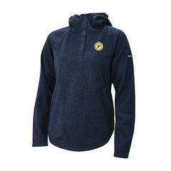 Columbia Indiana Pacers Women's Sweater Weather Quarter-Snap Hoodie