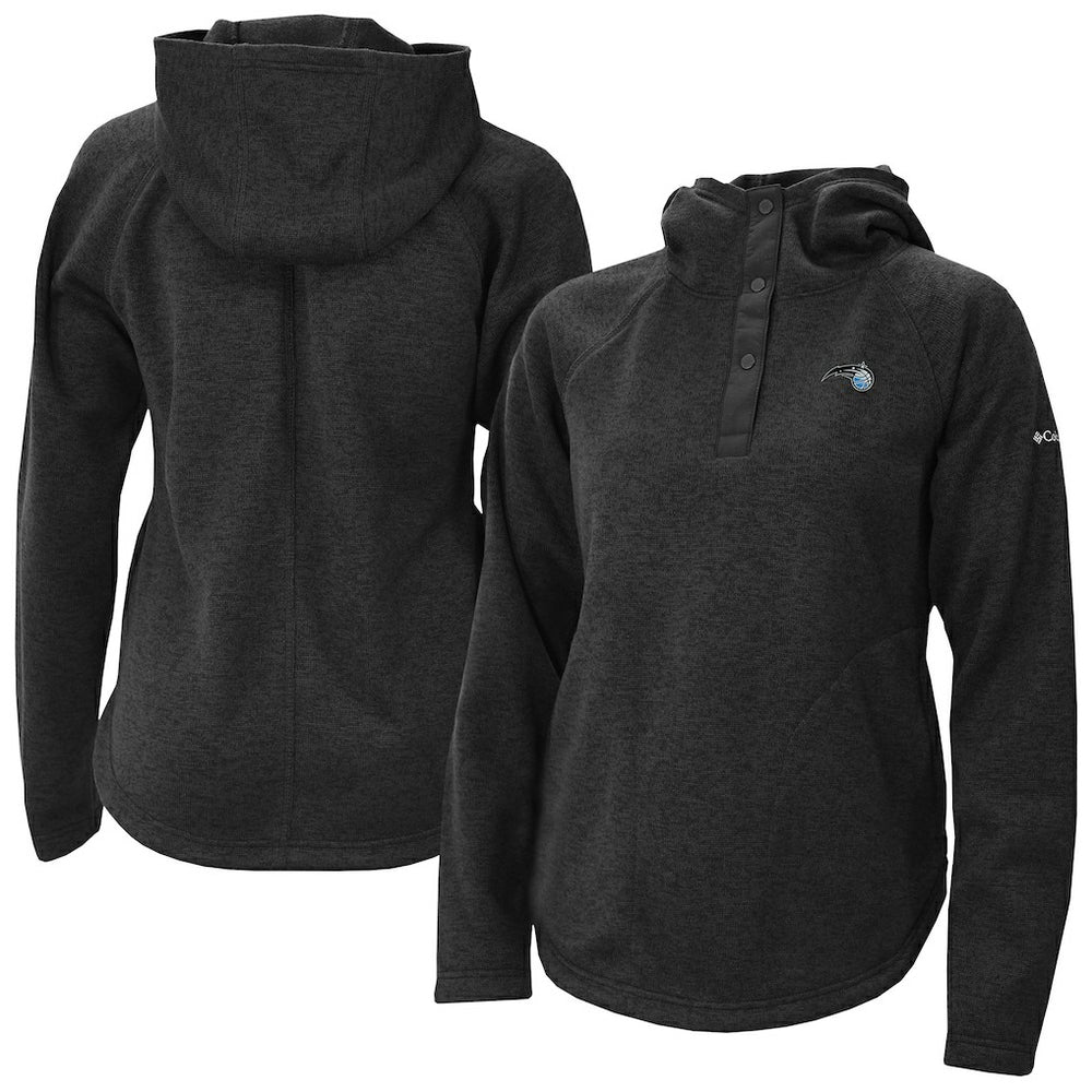 Columbia Orlando Magic Women's Sweater Weather Quarter-Snap Hoodie