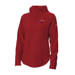 Columbia Miami Heat Women's Sweater Weather Quarter-Snap Hoodie