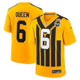 Patrick Queen Alternate 1933 Throwback Game Jersey - Pittsburgh Steelers Jerseys