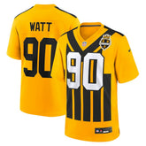T.J. Watt Alternate 1933 Throwback Game Jersey - Pittsburgh Steelers Jerseys