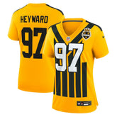Cameron Heyward Women's Alternate 1933 Throwback Game Jersey - Pittsburgh Steelers Jerseys