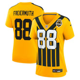 Pat Freiermuth Women's Alternate 1933 Throwback Game Jersey - Pittsburgh Steelers Jerseys