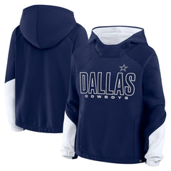 Women's Play Clock Bling Hoodie - Dallas Cowboys Hoodies