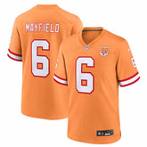 Baker Mayfield 50th Season Game Jersey - Tampa Bay Buccaneers Jerseys