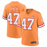John Lynch 50th Season Game Jersey - Tampa Bay Buccaneers Jerseys