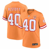 Mike Alstott 50th Season Game Jersey - Tampa Bay Buccaneers Jerseys