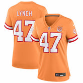 John Lynch Women's 50th Season Game Jersey - Tampa Bay Buccaneers Jerseys