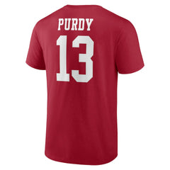 Brock Purdy Player Icon T-Shirt - San Francisco 49ers T-shirts