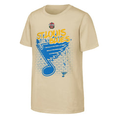 NHL St. Louis Blues Youth 2025 NHL Winter Classic Street Art T-Shirt