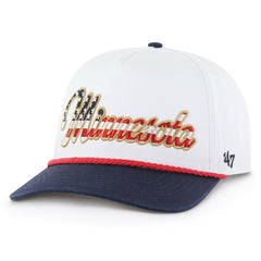 '47 Patriotic Overhand Hitch Adjustable Hat - Minnesota Vikings Hats
