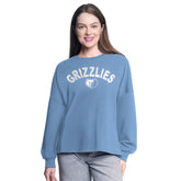 Memphis Grizzlies G-III 4Her by Carl Banks Women's Athletic Pullover Sweatshirt