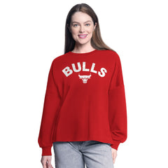 Chicago Bulls G-III 4Her by Carl Banks Women's Athletic Pullover Sweatshirt