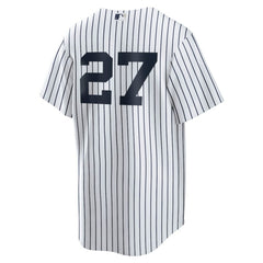 White Giancarlo Stanton New York Yankees Nike Home Replica Player Jersey