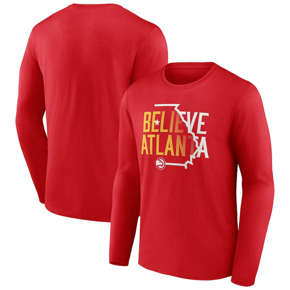 Atlanta Hawks Team Pride Long Sleeve T-Shirt