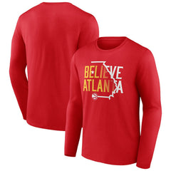 Atlanta Hawks Team Pride Long Sleeve T-Shirt