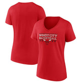 Chicago Bulls Women's Core Hometown Launch V-Neck T-Shirt sale