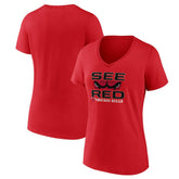 Chicago Bulls Women's Hometown V-Neck T-Shirt sale